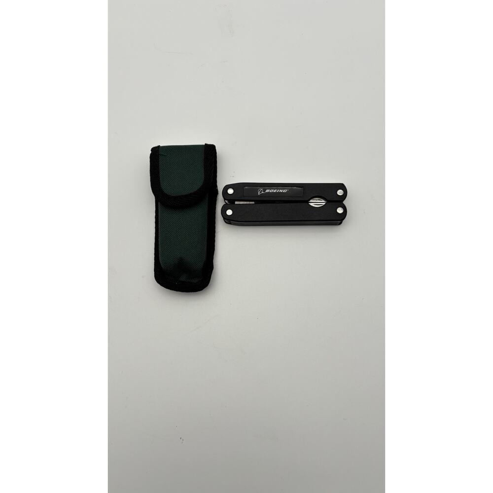 Boeing Stainless Steel Multi-Tool W/ Nylon Case In Good Condition